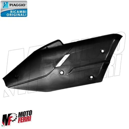 MF5396 Protezione Marmitta Nera Originale Piaggio Beverly 400 HPE 2021 / 2024