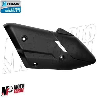 MF5396 Protezione Marmitta Nera Originale Piaggio Beverly 400 HPE 2021 / 2024