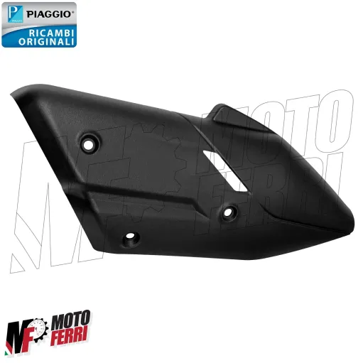MF5396 Protezione Marmitta Nera Originale Piaggio Beverly 400 HPE 2021 / 2024