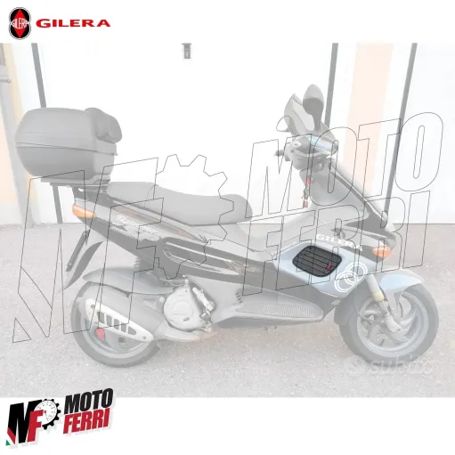 MF5398 Griglia Radiatore Tunnel Destra Originale Gilera Runner 50 125 180 FX FXR