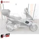 MF5398 Griglia Radiatore Tunnel Destra Originale Gilera Runner 50 125 180 FX FXR
