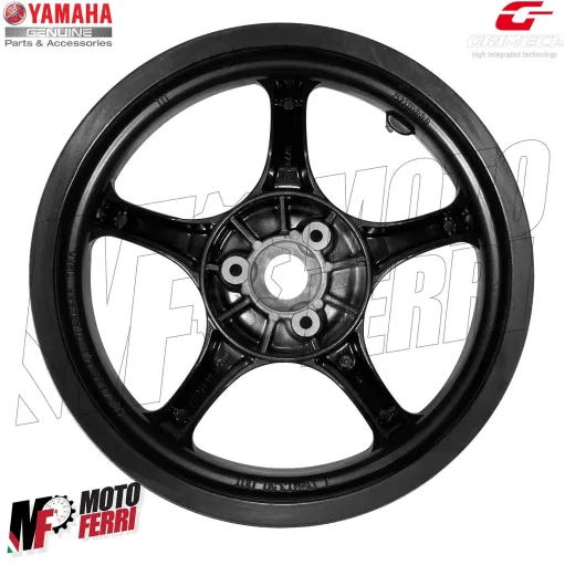 MF5403 Cerchio Posteriore Nero Originale Grimeca Yamaha Aerox Nitro 1997 / 2008