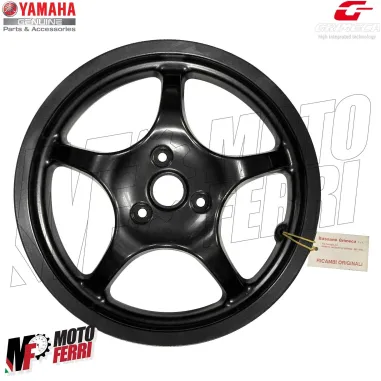 MF5403 Cerchio Posteriore Nero Originale Grimeca Yamaha Aerox Nitro 1997 / 2008