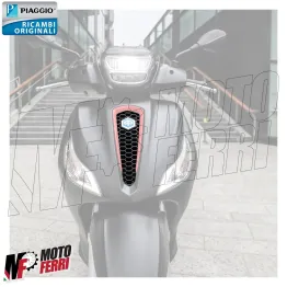 MF3175 Griglia Anteriore Nero Originale Piaggio Medley 125 150 da 2020 a 2024 2