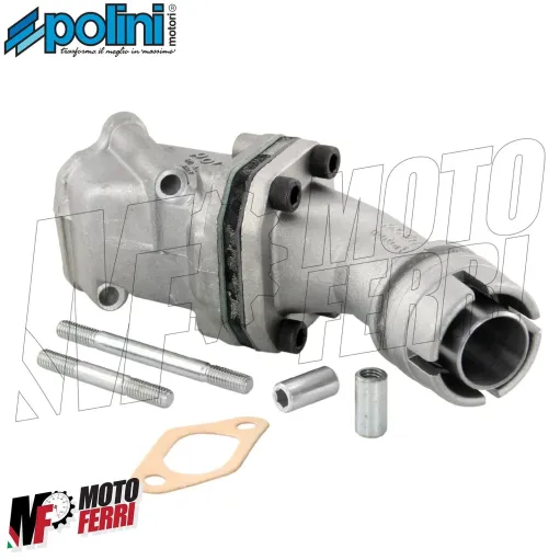 MF5404 Collettore 19 Polini Carburatore Monolamellare Vespa 50 Special 125 ET3