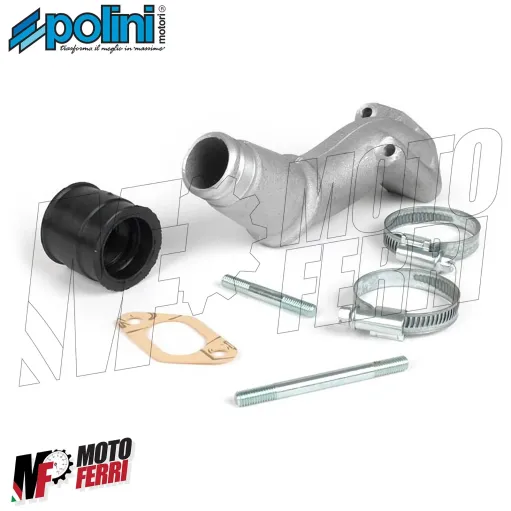 MF5405 Collettore Aspirazione Polini Carburatore CP 24 Vespa 50 Special 125 ET3