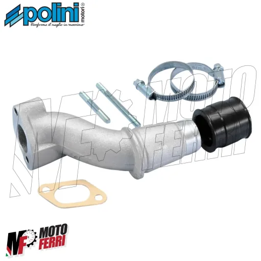 MF5405 Collettore Aspirazione Polini Carburatore CP 24 Vespa 50 Special 125 ET3
