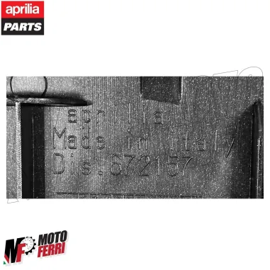 MF5406 Pedana Poggiapiedi Originale Aprilia Scarabeo 50 / 100 cc mod 2010 - 2018