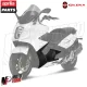 MF5409 Pedana Poggiapiedi Sinistra Nera Originale Aprilia SRV 850 / Gilera GP800