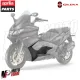MF5409 Pedana Poggiapiedi Sinistra Nera Originale Aprilia SRV 850 / Gilera GP800