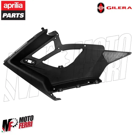 MF5409 Pedana Poggiapiedi Sinistra Nera Originale Aprilia SRV 850 / Gilera GP800