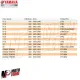 MF5418 Parafango Posteriore Originale Yamaha XT 600 K 1991/1993 3YP1 3YP3 3YP5