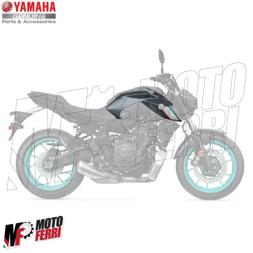 MF5419 - Carena Serbatoio Destra Cyan Storm Originale Yamaha MT-07 mod 2021/2024