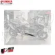 MF5420 Spoiler Sotto Pedana Destro Grigio Lucido Originale Yamaha TMax 560 2022