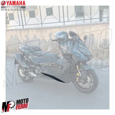 MF5420 Spoiler Sotto Pedana Destro Grigio Lucido Originale Yamaha TMax 560 2022