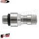 MF5421 - Valvola Argento in Metallo Avvitabile per Cerchio Tubeless Sip Vespa