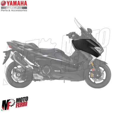 MF5424 Carena Anteriore Destra Nero Opaco Originale Yamaha TMax 530 2017 / 2019