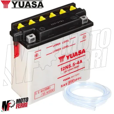 MF5427 Batteria Yuasa 12N5.5-4A 5.8Ah per Yamaha 125cc MT-125 YZF-R125 WR125