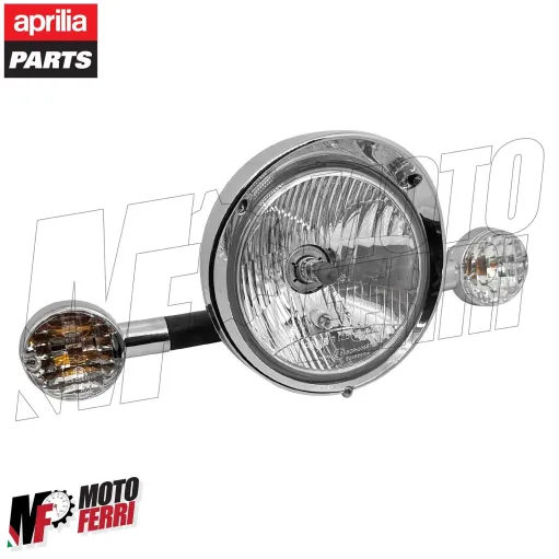 MF5433 Faro Fanale Cromato + Frecce Originale Aprilia Scarabeo 125 150 2004/2006