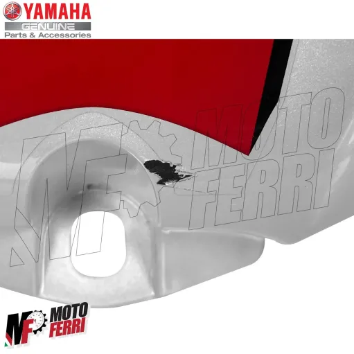MF5443 Cover Superiore Serbatoio Bianco Rosso Originale Yamaha YZF R6 2006/2007