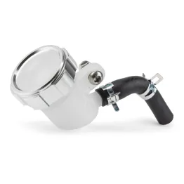MF5447 Serbatoio Vaschetta Liquido Olio Freno Tappo CNC Argento Universale Moto