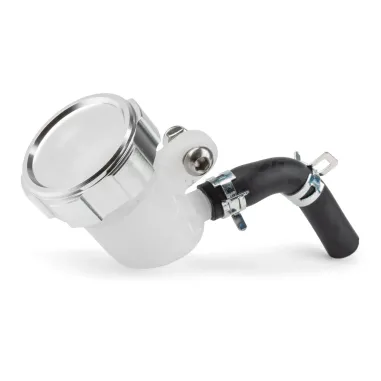 MF5447 Serbatoio Vaschetta Liquido Olio Freno Tappo CNC Argento Universale Moto