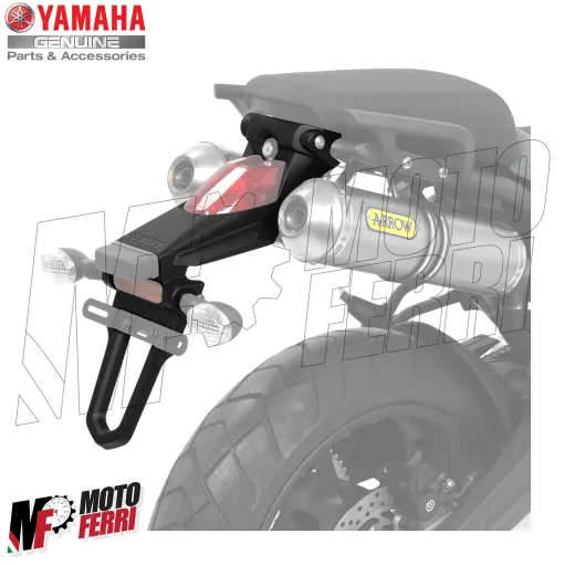 MF5449 Parafango Posteriore Portatarga Stop Originale Yamaha MT-03 - 2006 / 2012