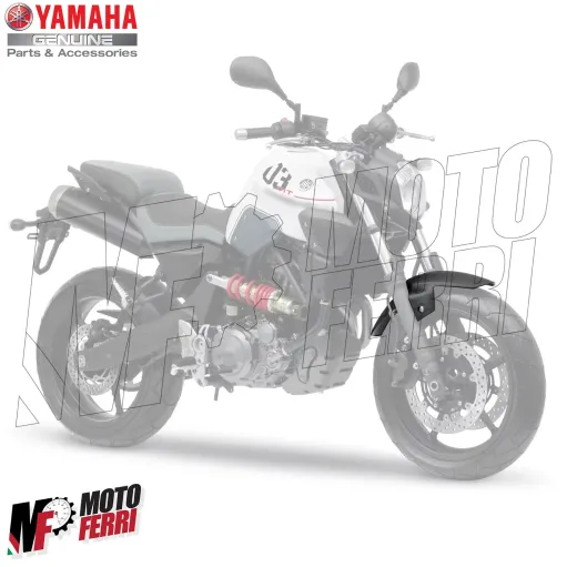 MF5452 - Parafango Anteriore Nero Opaco Originale Yamaha MT03 mod 2006/2012