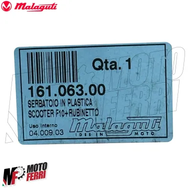 MF5461 - Serbatoio Carburante Benzina + Rubinetto Originale Malaguti F10 50 2T