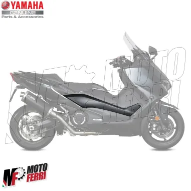 MF5466 Carena Tunnel Centrale Destra Nero Originale Yamaha TMax 560 2020/2021