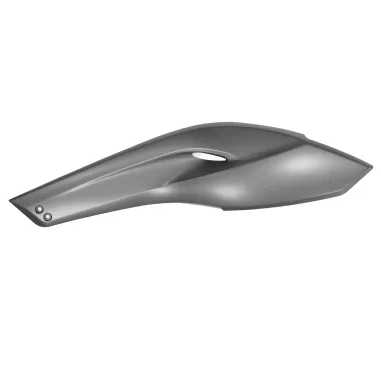 MF5470 Carena Tunnel Centrale Sinistra Grigio Originale Yamaha TMax 500 (08/11)