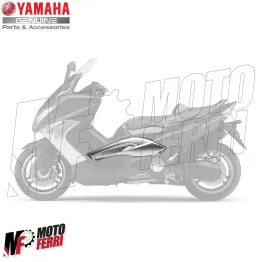 MF5470 Carena Tunnel Centrale Sinistra Grigio Originale Yamaha TMax 500 (08/11) 2