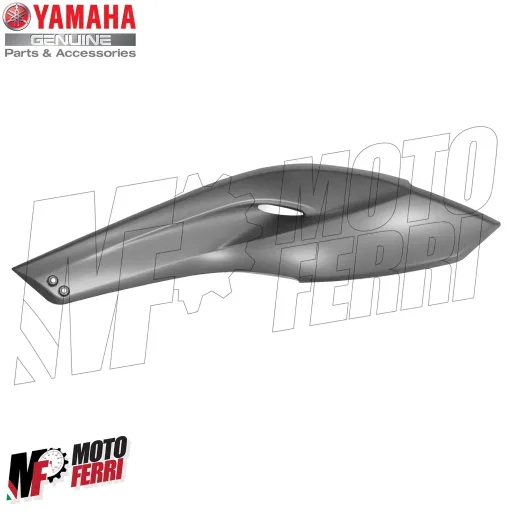 MF5470 Carena Tunnel Centrale Sinistra Grigio Originale Yamaha TMax 500 (08/11)