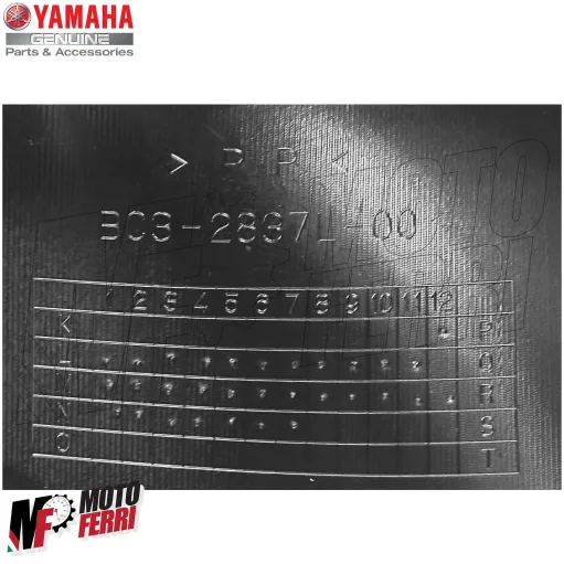 MF5475 - Carena Tunnel Centale Sinistra Originale Yamaha TMax 530 560 2017/2021