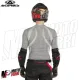 MF4627 Gomitiere Acerbis Soft Nero / Rosso Moto Cross Enduro Trial MTB Adulto