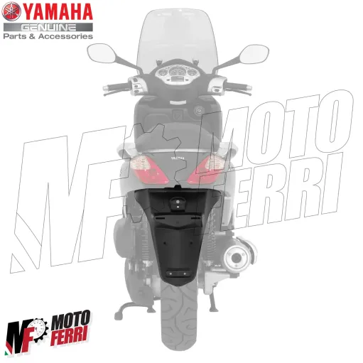 MF5480 Parafango Posteriore Portatarga Originale Yamaha X-City 125 250 2007 / 2015