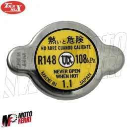 MF5482 Tappo Radiatore 1.1 Bar per Moto Motocross Honda Yamaha Kawasaki Suzuki 2