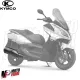 MF5486 Griglia Paracalore Marmitta per Kymco Downtown / K-XCT 125 mod 2009-2016