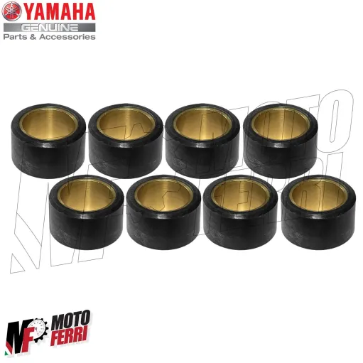 MF1310 Kit 8 Rulli Massette Variatore 19 g Originale Yamaha TMax 500 2004 / 2011