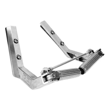 MF0467 Poggiapiedi Pieghevole Cromato Vespa PX 125 150 200 Arcobaleno ET3