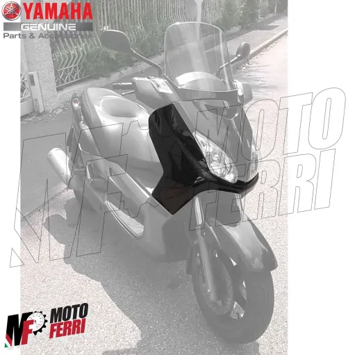 MF5507 - Carena Scudo Anteriore Nero Lucido Yamaha XMax 125 250 mod 2006/2009