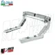MF0467 Poggiapiedi Pieghevole Cromato Vespa PX 125 150 200 Arcobaleno ET3