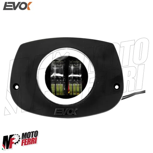 MF5518 Faro Fanale Anteriore Iron Led Evok per Piaggio Ciao / Mix / P / PX 50