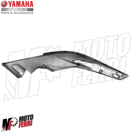 MF5519 Carena Tunnel Centrale Sinistra Grigio Originale Yamaha TMax 500 (04/07)