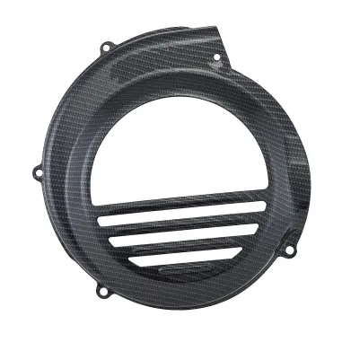 MF0474 Coprivolano in Ferro Effetto Carbonio Vespa 125 150 200 PX PE Prima Serie