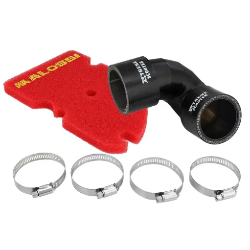 MF5530 Collettore di Aspirazione Xtreme Maggiorato + Filtro Vespa GTS 300 HPE E5