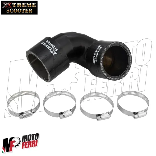 MF5530 Collettore di Aspirazione Xtreme Maggiorato + Filtro Vespa GTS 300 HPE E5