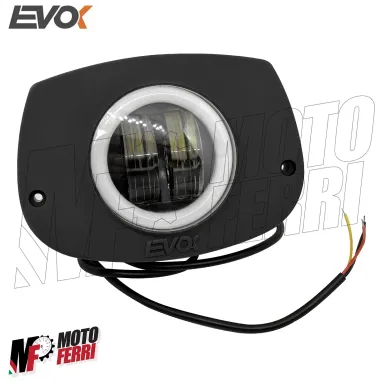 MF5518 Faro Fanale Anteriore Iron Led Evok per Piaggio Ciao / Mix / P / PX 50