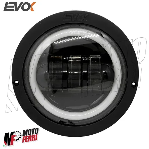 MF5517 Faro Fanale Anteriore Iron Led Evok per Piaggio SI / SI FL2 / SI Mix 50