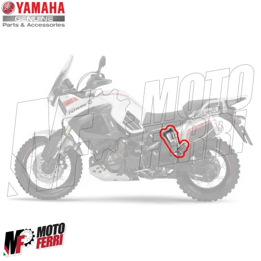 MF5544 Pedana Poggiapiedi Passeggero Sinistra Yamaha XT1200Z Super Tenerè 10/12